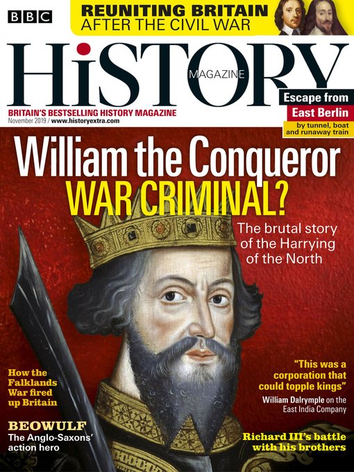 Cover image for BBC History Magazine
